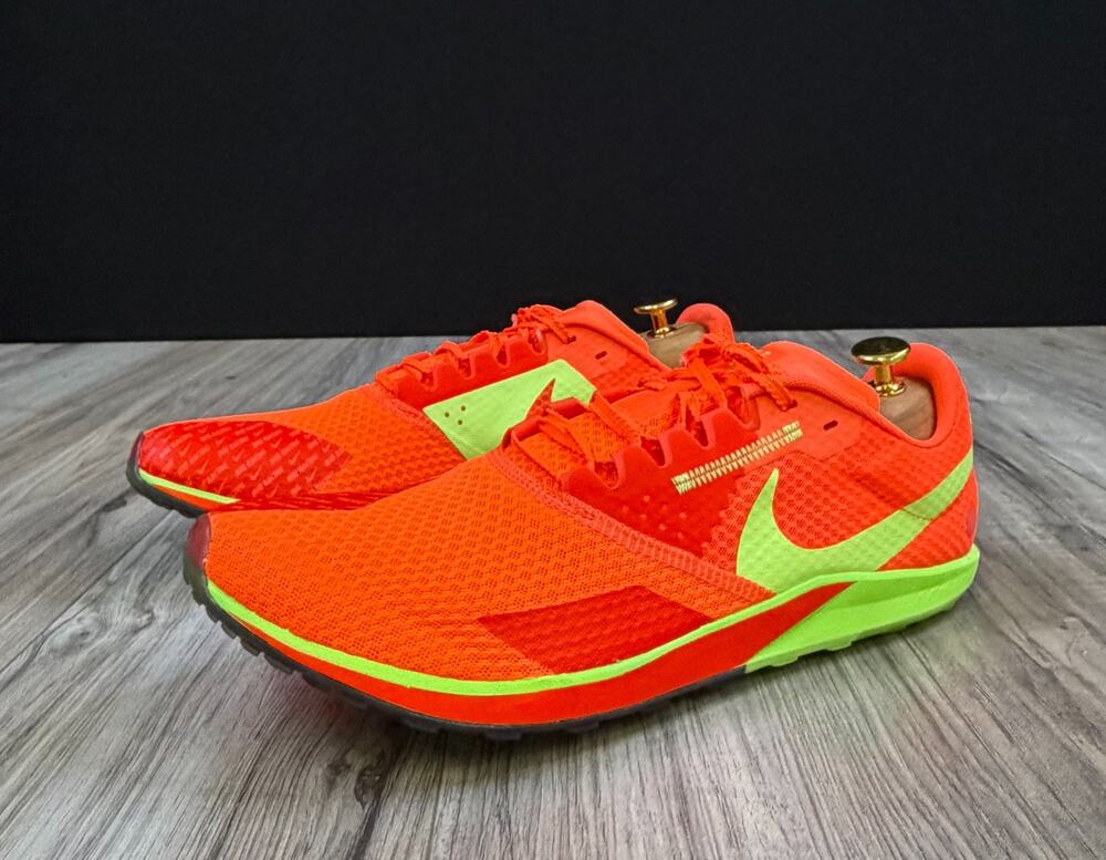 Nike Air Zoom Rival XC 6 Hyper Orange Lime Cross Country DX7999-800 Mens 12